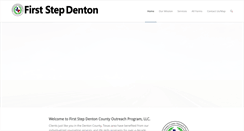 Desktop Screenshot of firststepdenton.com